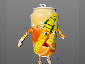 cartoon characters 3D Model