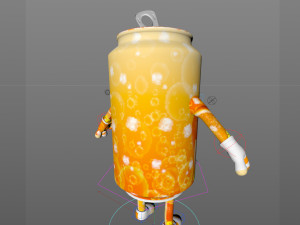 cartoon characters 3D Model