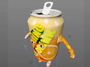 cartoon characters 3D Model