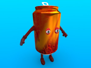 cartoon characters Modelo 3D