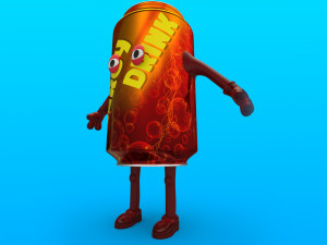 cartoon characters Modelo 3D
