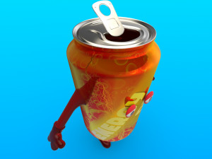 cartoon characters Modelo 3D