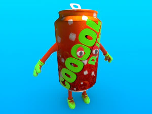 cartoon characters 3D Model