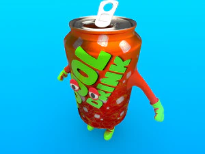 cartoon characters 3D Model