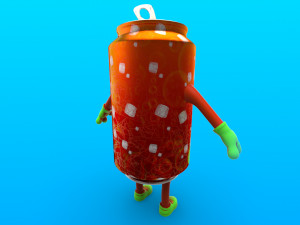 cartoon characters 3D Model