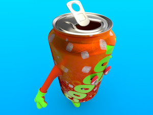 cartoon characters 3D Model