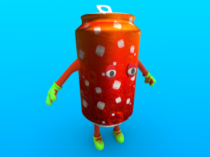 cartoon characters 3D Model