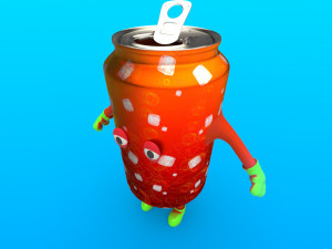 cartoon characters 3D Model
