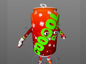 cartoon characters 3D Model