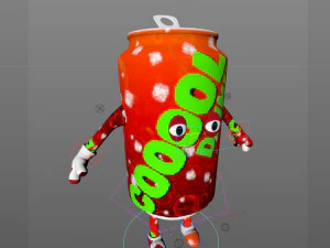 cartoon characters 3D Model