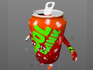 cartoon characters 3D Model