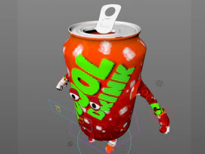 cartoon characters 3D Model