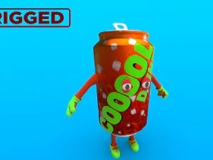 personaggi dei cartoni animati Modello 3D