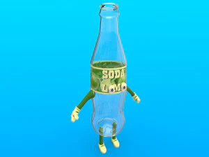 cartoon characters 3D Model