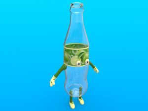 cartoon characters Modelo 3D