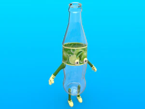 cartoon characters 3D Model