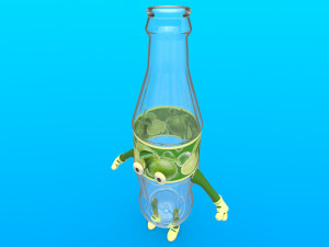 cartoon characters Modelo 3D
