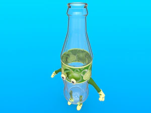 cartoon characters 3D Model