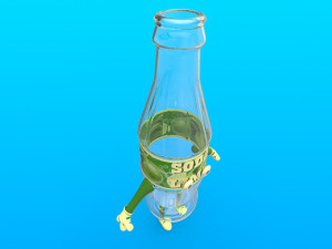 cartoon characters Modelo 3D