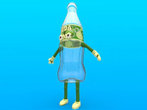 cartoon characters 3D Model