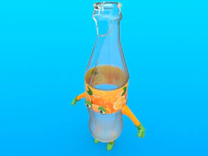 cartoon characters 3D Model