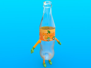 cartoon characters Model 3D