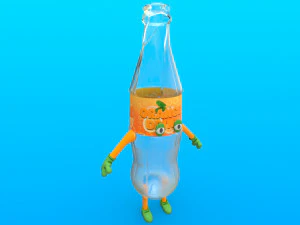 cartoon characters 3D Model