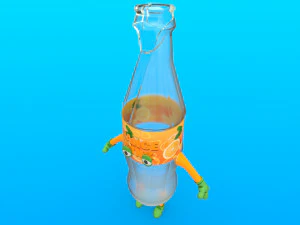 cartoon characters 3D Model
