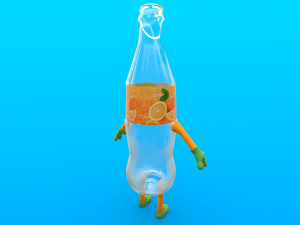 cartoon characters Model 3D