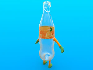 cartoon characters 3D Model