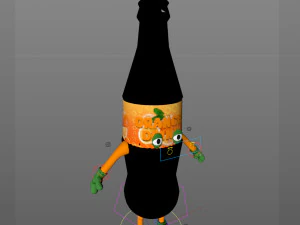 cartoon characters 3D Model