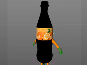 cartoon characters 3D Model