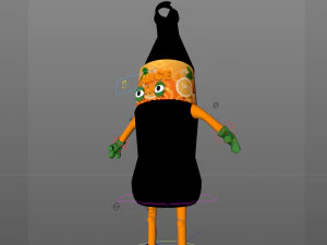 cartoon characters 3D Model