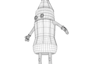 cartoon characters 3D Model