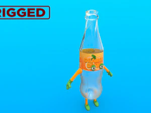 personajes de dibujos animados Modelo 3D