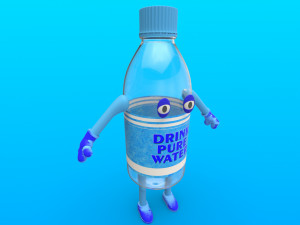 cartoon characters 3D Model