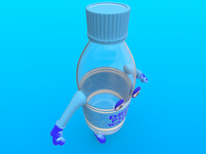 cartoon characters 3D Model