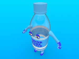cartoon characters 3D Model