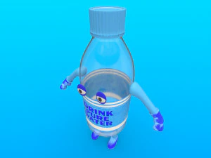 cartoon characters 3D Model
