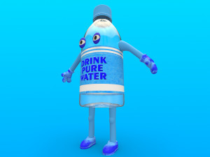 cartoon characters 3D Model