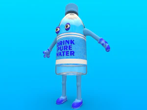 cartoon characters 3D Model