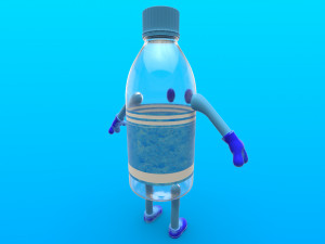cartoon characters 3D Model