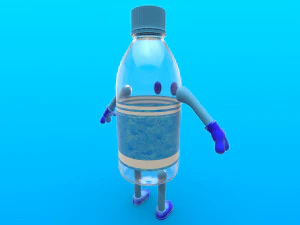 cartoon characters 3D Model