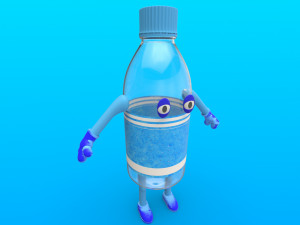 cartoon characters 3D Model