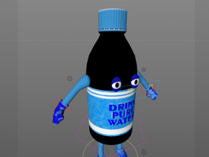 cartoon characters 3D Model