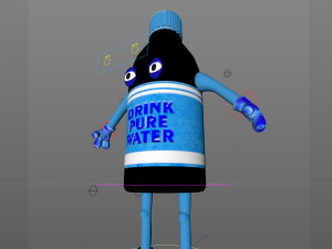 cartoon characters 3D Model