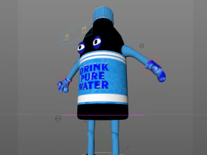 cartoon characters 3D Model