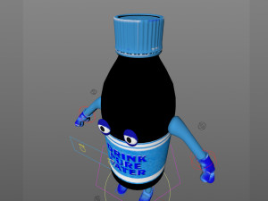 cartoon characters 3D Model