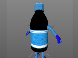 cartoon characters 3D Model
