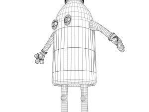 cartoon characters 3D Model